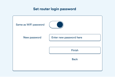 Huawei B535 Advanced Settings - accessing your modem - Step 7 illustration of a webpage with modem password