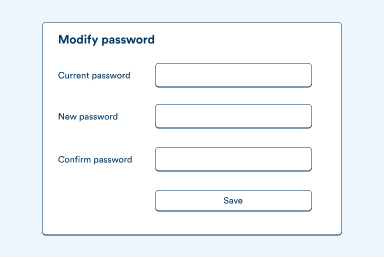 Huawei B618 Advanced Settings - admin password - step 3 illustration of modify password page