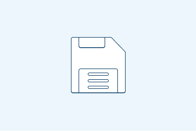 Huawei B618 advanced settings - name and password - step 3 Illustration of floppy disk