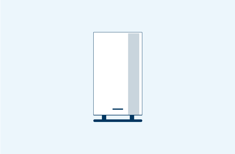 Nokia FastMile 5g Modem - What's in the box illustration of a modem