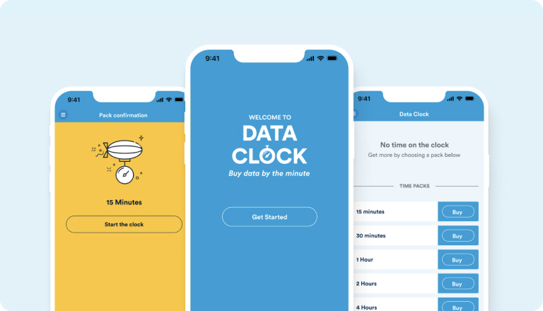 PM get started - Data Clock Data Clock