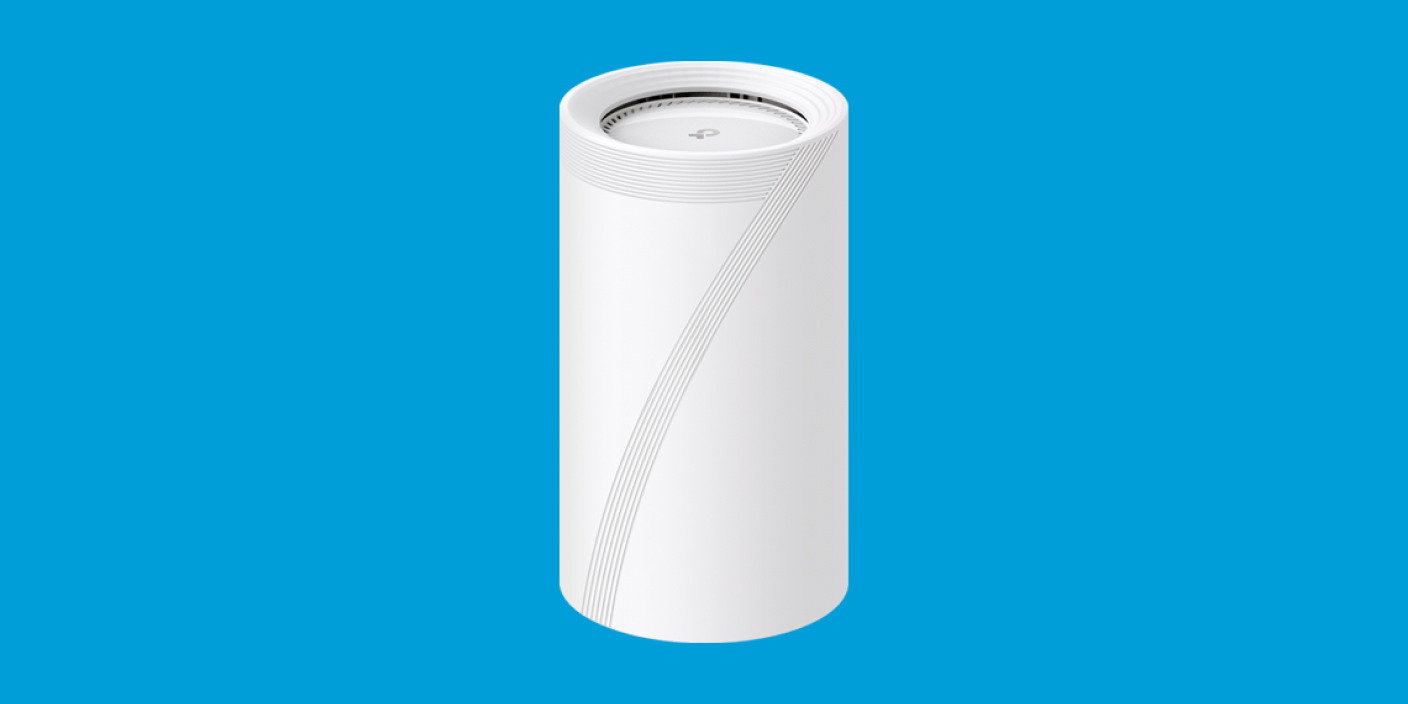 banner image - tp-link modal - Sept 2024 tp-link modem on blue background